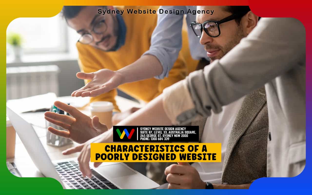 Characteristics of a Poorly Designed Website
