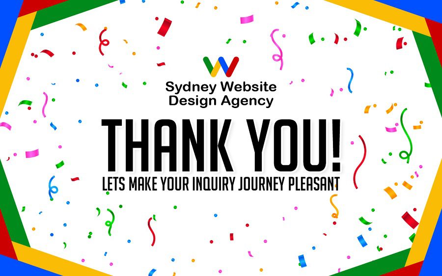 website design Thank you