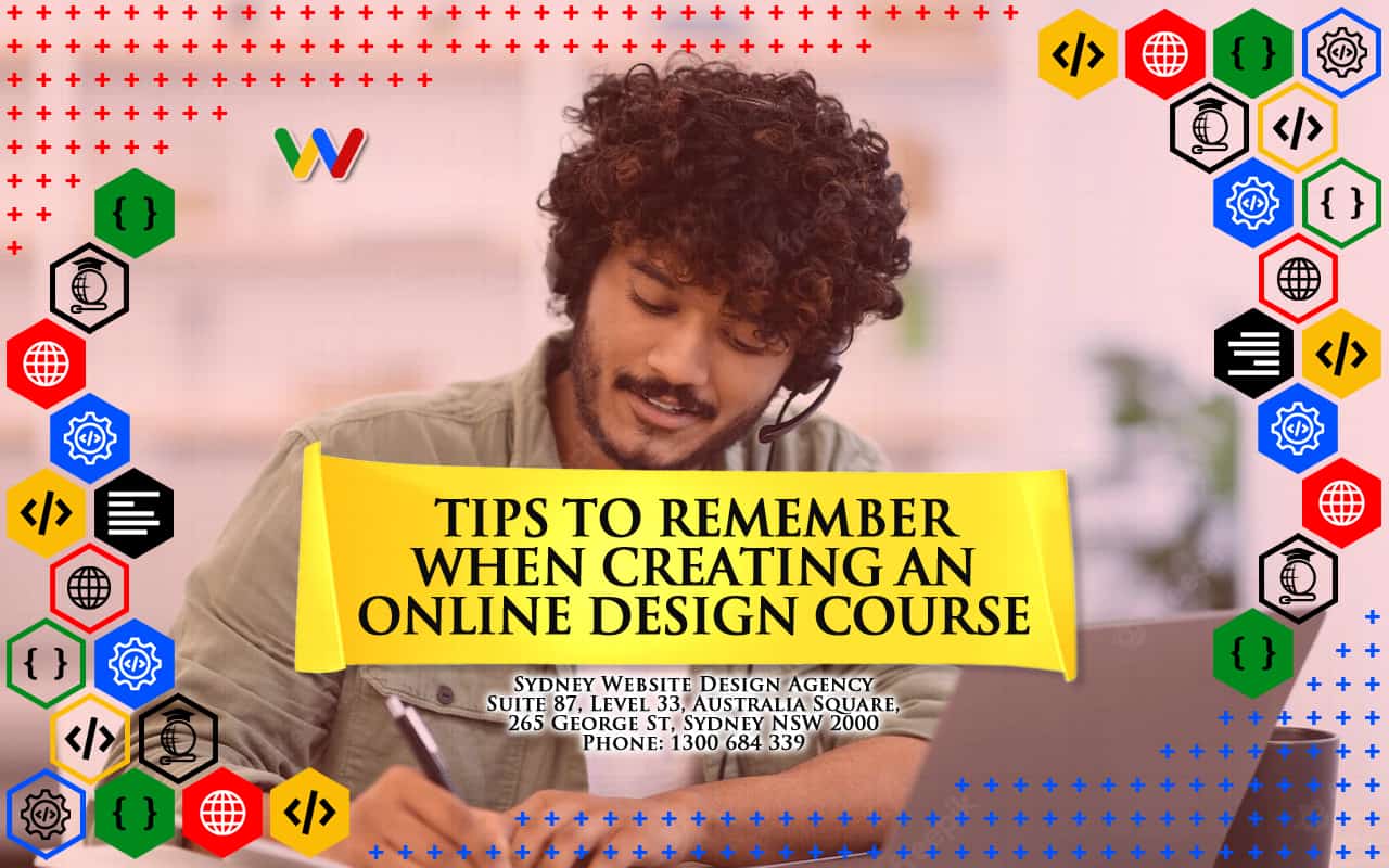 Tips to Remember When Creating an Online Design Courses