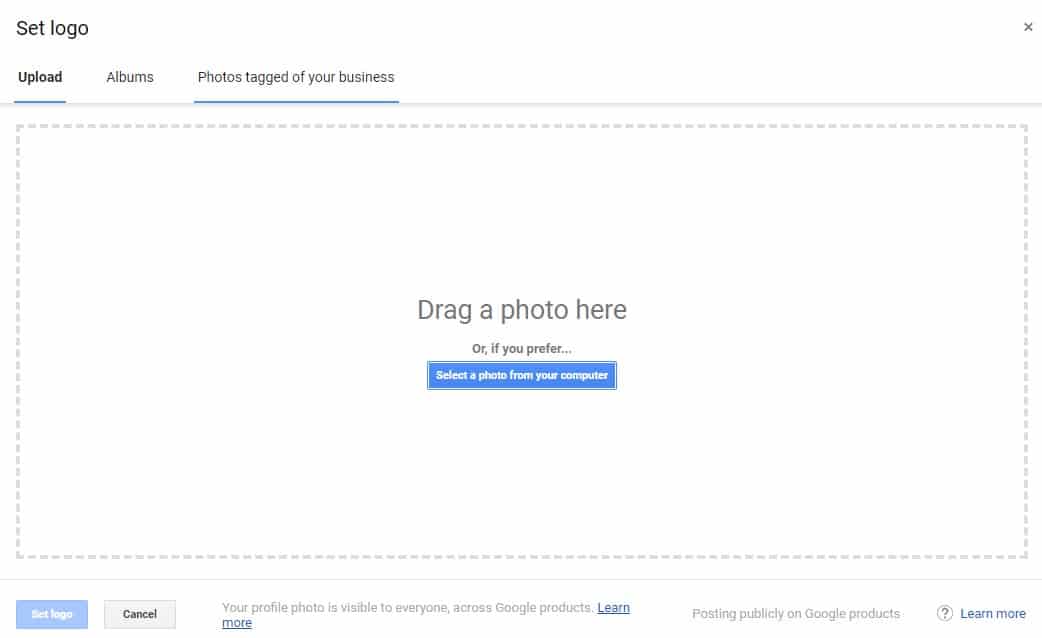 Uploading Business Logo And Images To Google My Business Profile