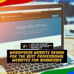 WordPress Website Design For The Best Professional Websites For Businesses